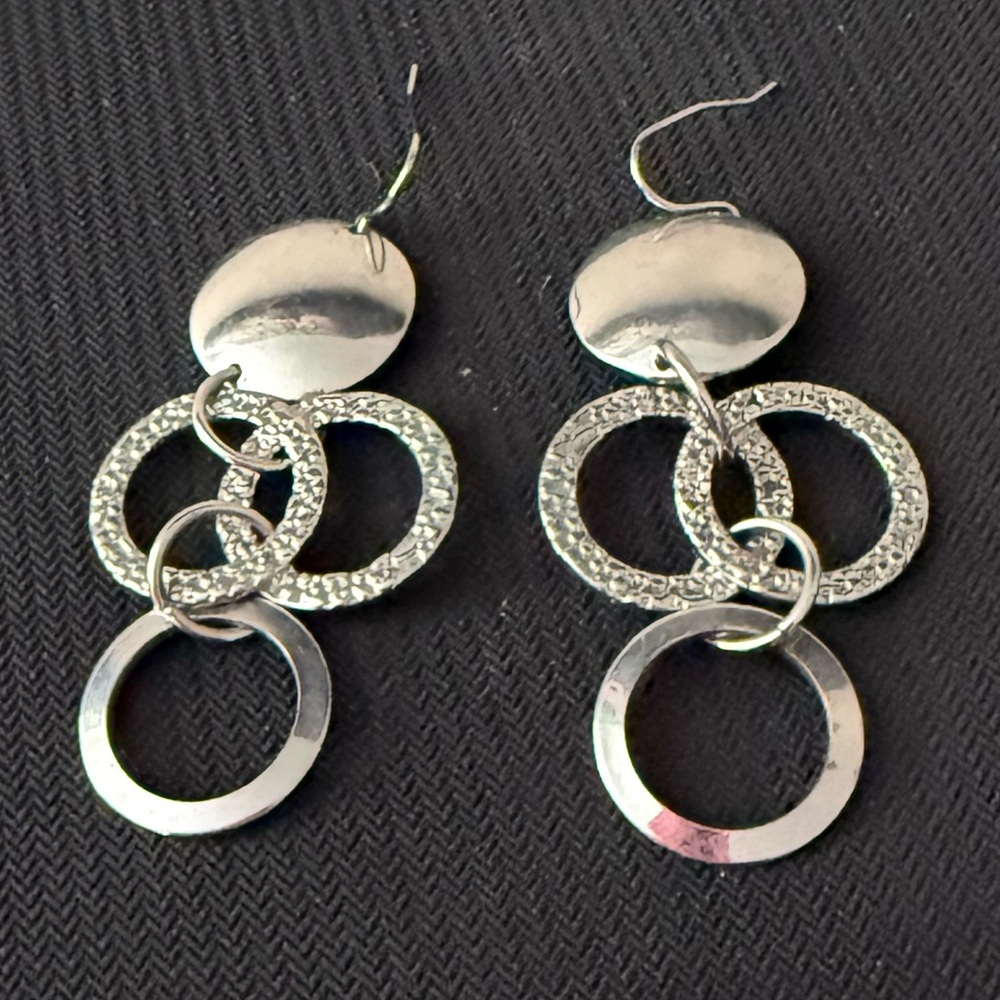 Silver Dangle Earrings